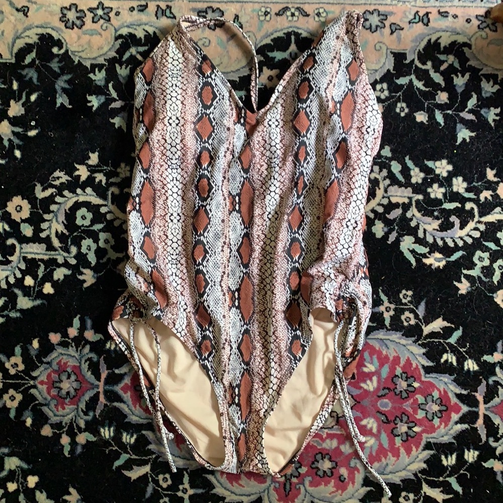 Snake Print Swimsuit
